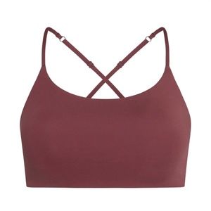 Girlfriend Collective Float Juliet bralette in Fig (M)